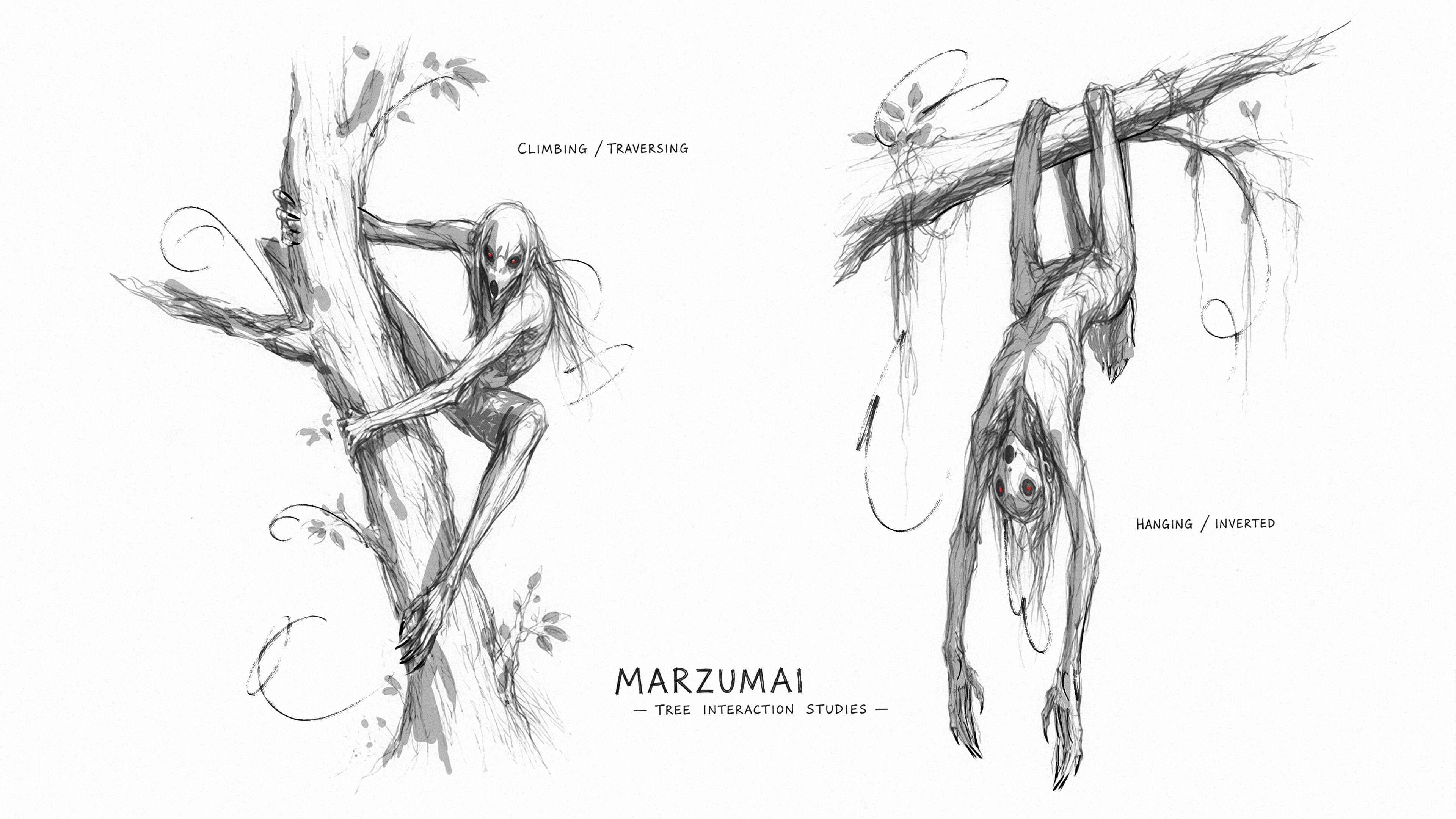 Marzumai environment sketch